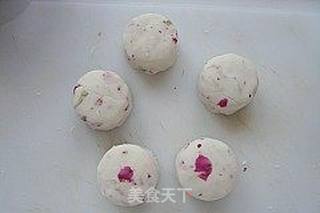 玫瑰蒸糕的做法步骤:7