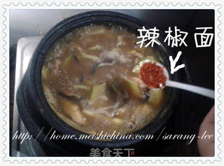 朝鲜美食—酱香浓郁的朝鲜大酱汤 된장국的做法步骤:17