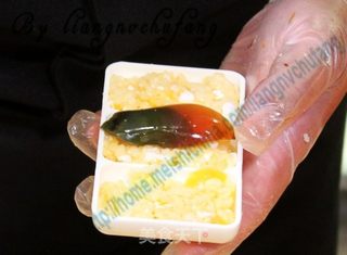 日式双色绝味海苔造型饭团的做法步骤：4