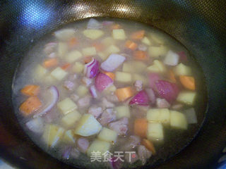 咖喱土豆拌饭的做法步骤:5