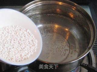 洛神花梨西米羹的做法步骤:7