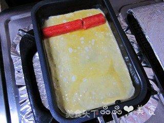 大人孩子都爱的——蟹肉棒玉子烧的做法步骤:7