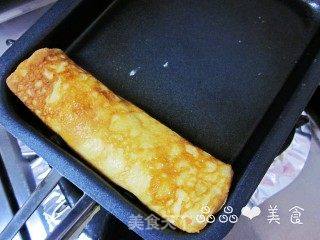 大人孩子都爱的——蟹肉棒玉子烧的做法步骤：9