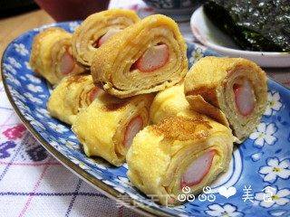 大人孩子都爱的——蟹肉棒玉子烧的做法步骤:13