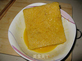 鸡肉火腿西多士的做法步骤:10