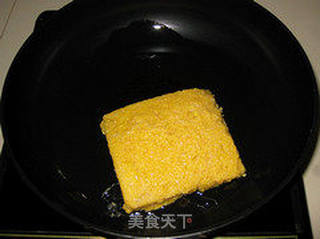 鸡肉火腿西多士的做法步骤:11