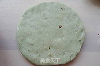 绿茶核桃糕的做法步骤:6