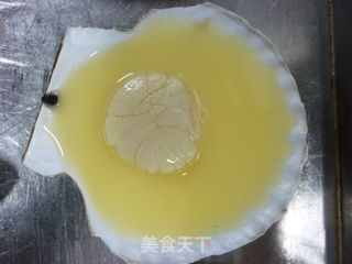 乳蛋蒸扇贝的做法步骤：5