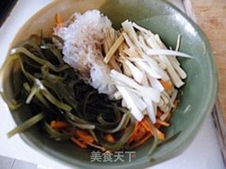 拌三丝的做法步骤:7