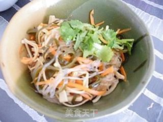 拌三丝的做法步骤：8