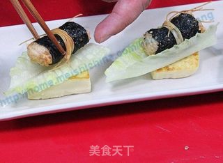 日式墨鱼海苔龙须扬的做法步骤:25