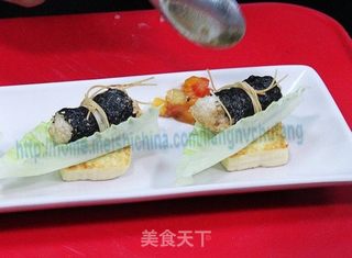 日式墨鱼海苔龙须扬的做法步骤:26
