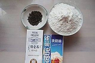 红茶黄油苏打饼干的做法步骤:1