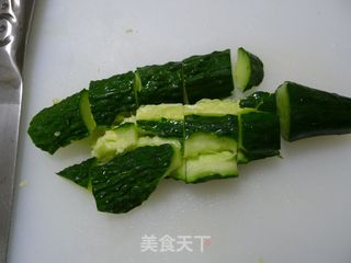 北京拍黄瓜的做法步骤：3