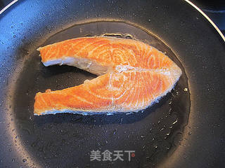 柠香薄荷三文鱼的做法步骤：6
