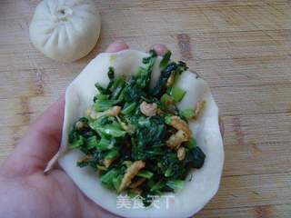 小白菜海米包的做法步骤:10