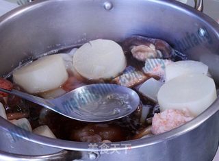 日式京风杂菜煮(关东煮)的做法步骤:15