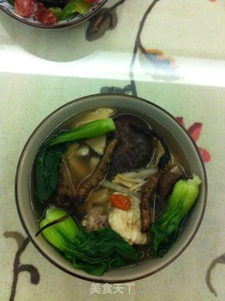 虫草花胶炖响螺汤的做法步骤:14
