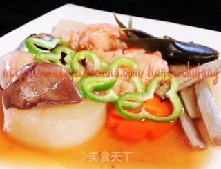 日式京风杂菜煮(关东煮)的做法步骤:17
