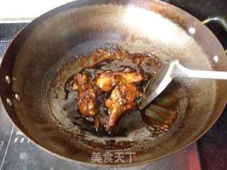 可乐焖鸡腿的做法步骤:8