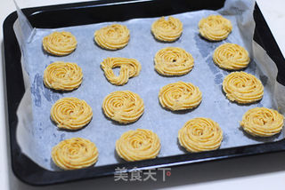 核桃奶酥饼干的做法步骤:8