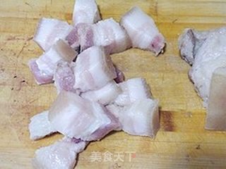 五花肉烧粉丝的做法步骤:3
