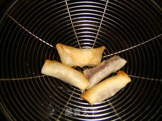 拔丝豆沙卷的做法步骤：6