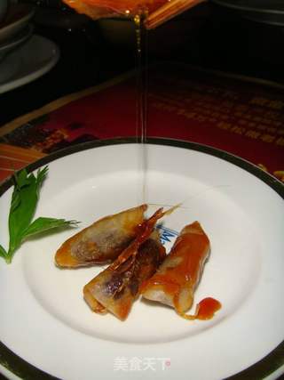 拔丝豆沙卷的做法步骤：12