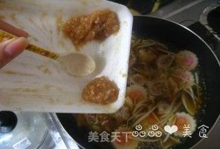 汤好面才好——鸡肉丸汤煮乌冬的做法步骤:5