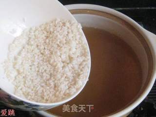 玫瑰花桂圆粥的做法步骤:6
