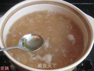 玫瑰花桂圆粥的做法步骤:7