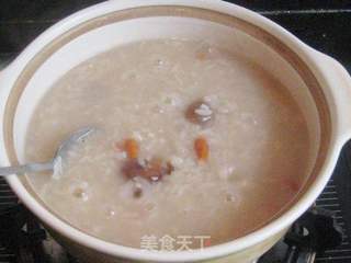 玫瑰花桂圆粥的做法步骤:10