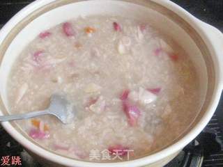 玫瑰花桂圆粥的做法步骤:13