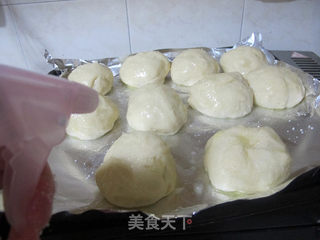 椰蓉白糖小面包的做法步骤:7