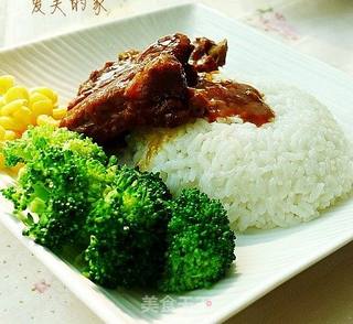 最简单方便的制作也能让饭菜扫光光—红烧排骨饭的做法步骤:8