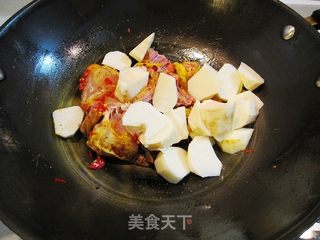 咖喱山药豆干鸡—附自制咖喱的做法步骤:16