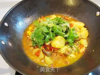咖喱山药豆干鸡—附自制咖喱的做法步骤:21