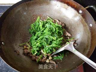 补血佳菜-------------------菠菜炒猪肝的做法步骤:8
