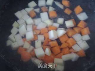 咖喱牛肉土豆饭的做法步骤:2