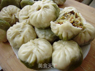 家常主食----白菜香菇酱肉包子的做法步骤:14