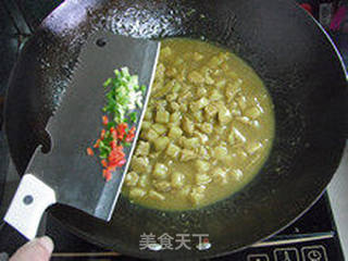 印度咖喱鸡丁饭的做法步骤:9