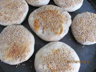 麻酱饼的做法步骤:9