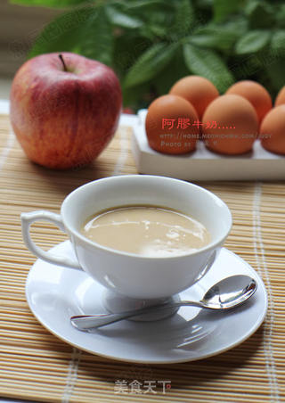 上班女性的秋冬养生必选----阿胶牛奶的做法步骤:9