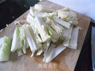 家常菜---【大白菜炖豆腐】的做法步骤：2