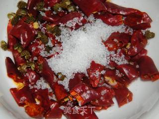 正宗川味-炝炒菜心的做法步骤：2