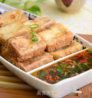 脆皮蘸水豆腐的做法步骤：9