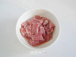 普通家常—莲藕肉片的做法步骤:2