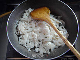 普通家常—莲藕肉片的做法步骤:6