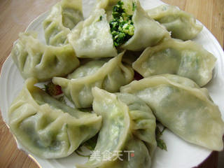 家常主食----韭菜鸡蛋蒸饺的做法步骤:10