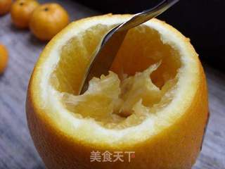 给自己一个好心情--------------香橙酸奶水果盏的做法步骤:4